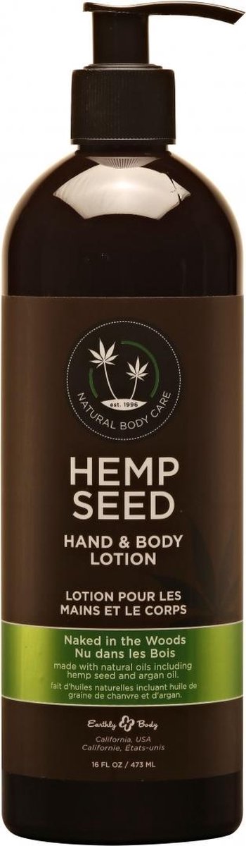 Naked in the Woods Hand and Body Lotion with White Tea and Ginge - Lotions -