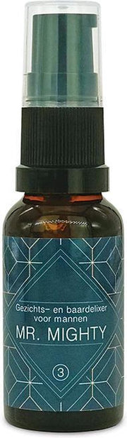 Gezichts- en baardelixer voor mannen Mr. Mighty 20 ml