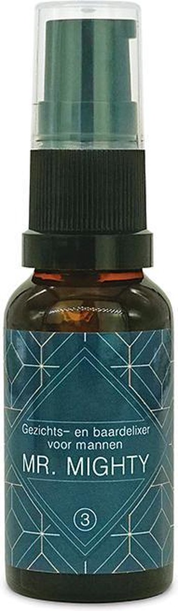 Gezichts- en baardelixer voor mannen Mr. Mighty 20 ml