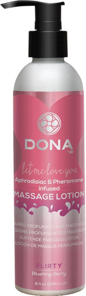 Dona Massage Lotion Blushing Berry - 250 ml