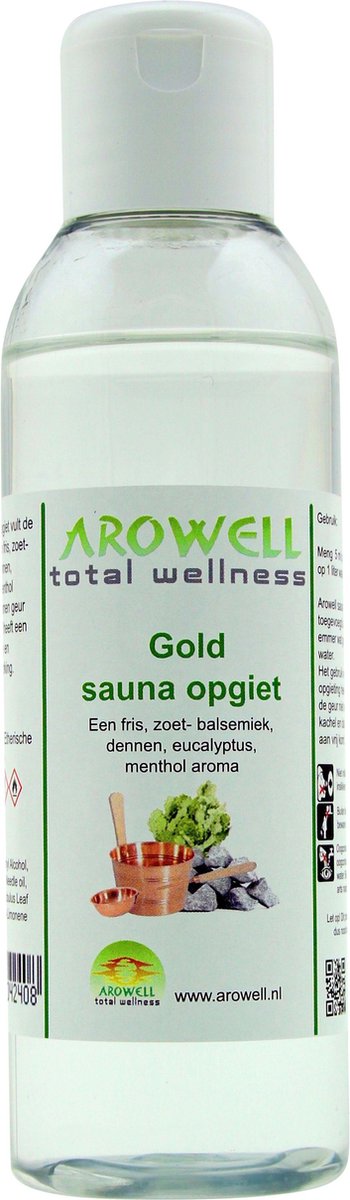 Arowell - Sauna Gold sauna opgiet saunageur opgietconcentraat - 150 ml