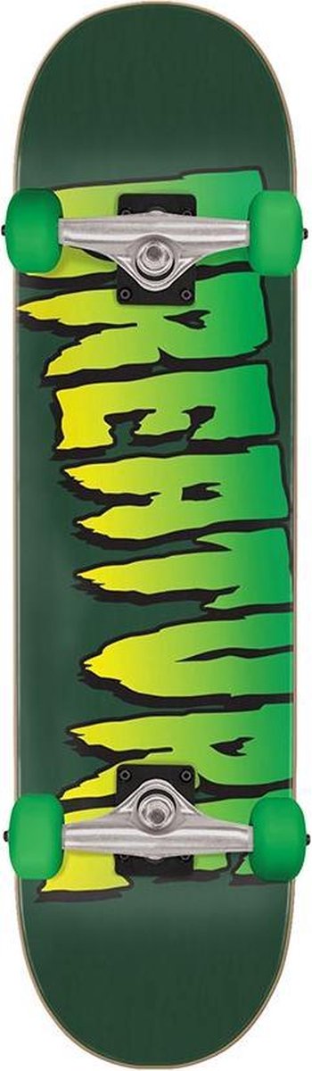 Creature Logo 8.0 compleet skateboard green