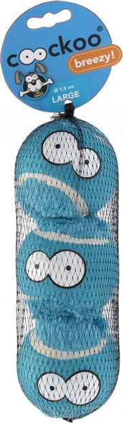 Tennisball breezy 3pcs Blauw 7