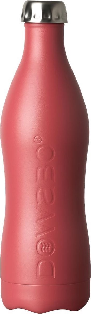 Dowabo drinkfles Earth Collection enkelwandig Berry - 1200 ml - Rood