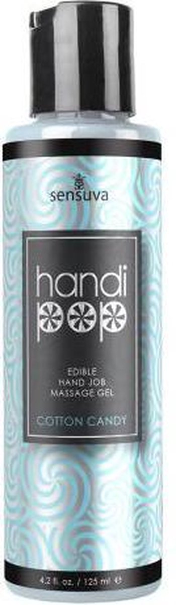Sensuva Handipop Masturbatie Massage Gel Suikerspin - 125 ml