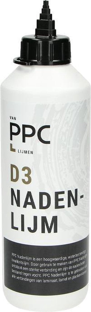 Nadenlijm Parket - Houten vloeren lijm - D3 Transparant - Kleurloos - Watervast - 0