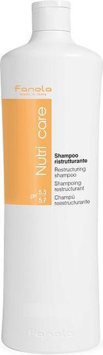 Fanola - Nutri Care Restructuring Shampoo nawilżający szampon do włosów suchych i łamliwych 350ml