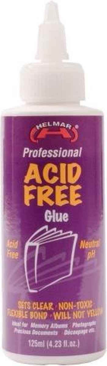 Acid-free paper glue 125 ml.