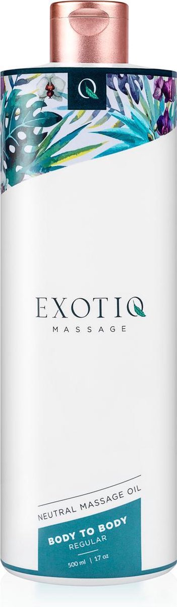 Exotiq Body To Body Massageolie - 500 ML- Regular