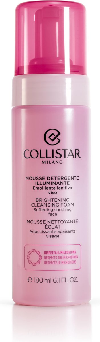 Collistar Brightening cleansing foam softening soothing face