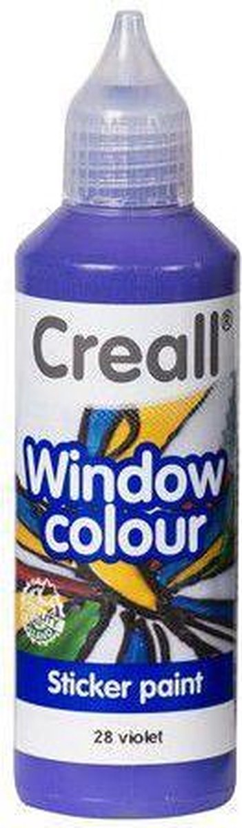 Creall Glass - glasstickerverf violet 1 FL - 80 ML 20528