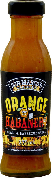 Don Marco’s Orange Habanero - Glaze & BBQ saus – 275 ml