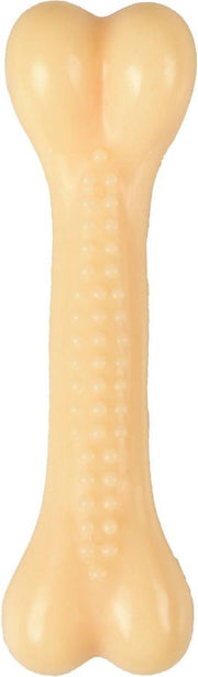 Flamingo Hondenspeelgoed Nylon Boney Vanille - Crème - 15 x 4.5 x 4 cm