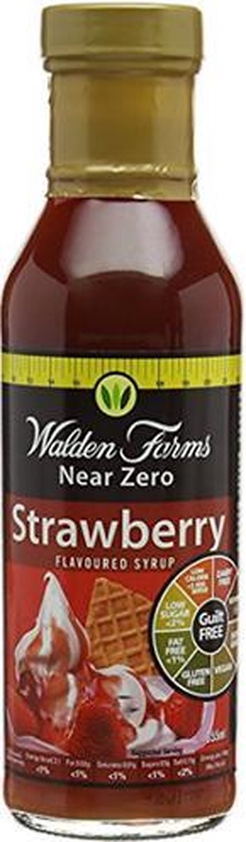 Walden Farms Syrup Per Fles Aardbei