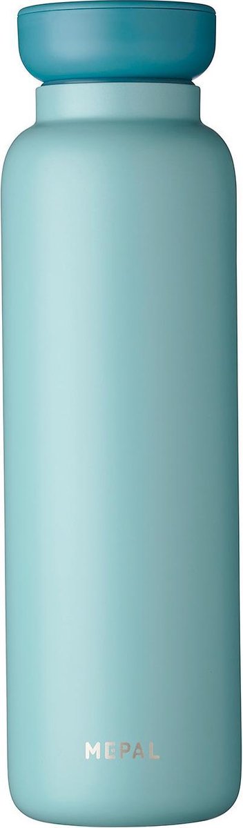 Mepal – Isoleerfles Ellipse 900 ml – houdt je drankje 12 uur warm en 24 uur koud – Nordic green – Geschikt voor bruiswater – Thermosfles – lekdicht