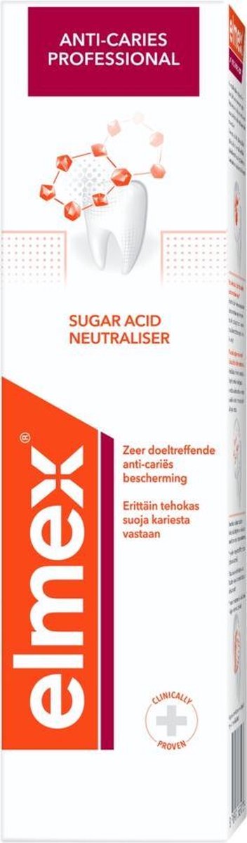 12x Elmex Anti-Cariës Tandpasta Professional 75 ml