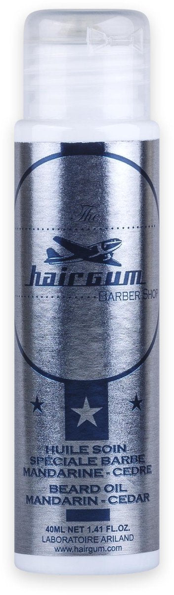HAIRGUM BAARDOLIE - MANDARIJN-CEDAR  - 3 stuks