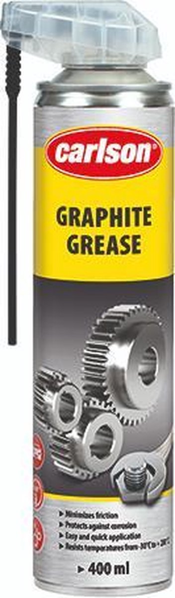 Carlson Professionele Grafite Spray 400ml - maakt gemakkelijk geblokkeerde onderdelen los