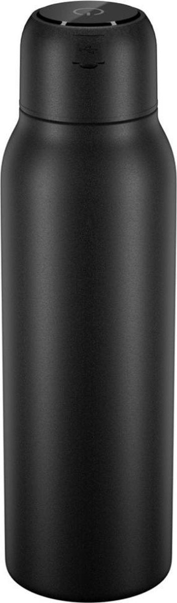 Belle Ame UV Thermosfles - Slimme Drinkfles - Zelf Reinigende Fles - 600 ML - RVS - Zwart