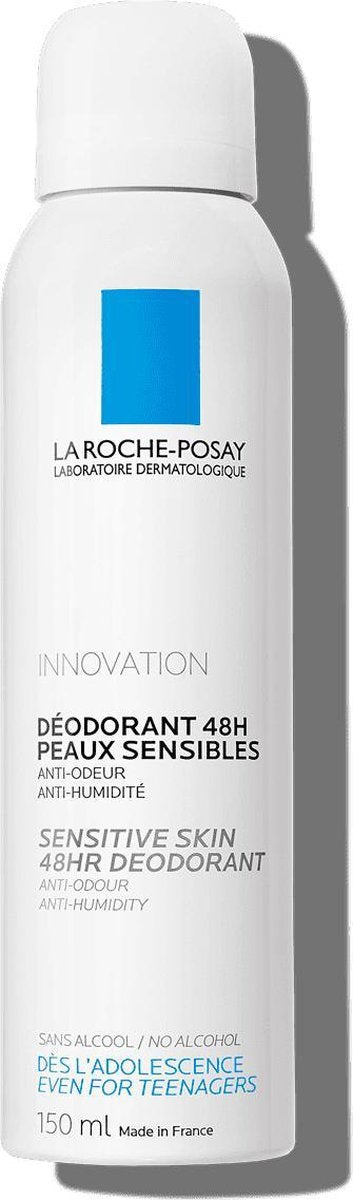 La Roche-Posay Fysiologische 48U Deodorant Spray gevoelige huid - 150ml