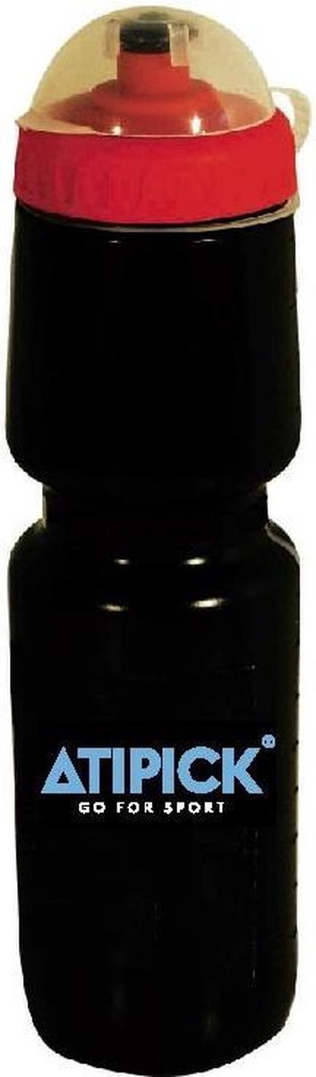 Atipick Bidon 700 Ml Zwart/rood