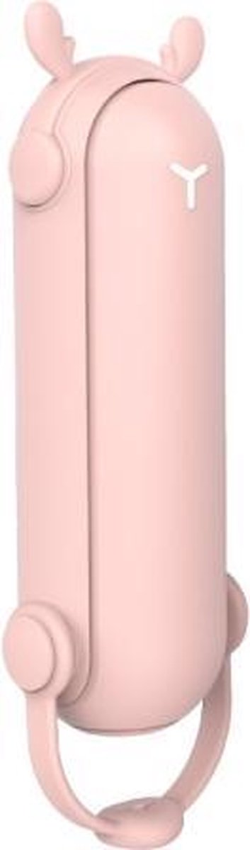 DS208 Opvouwbare multifunctionele USB-zaklamp Ventilator Draagbare aromatherapie Muggenmelk Mini Handheld-ventilator (roze)