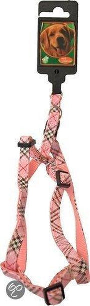 Halsband Nylon/Pvc Bh-Tuig Called Roze 10 Mmx35-45 Cm