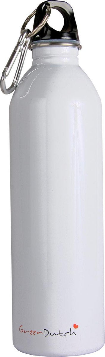 Greendutch roestvrijstalen drinkfles - 0.6 l - Wit