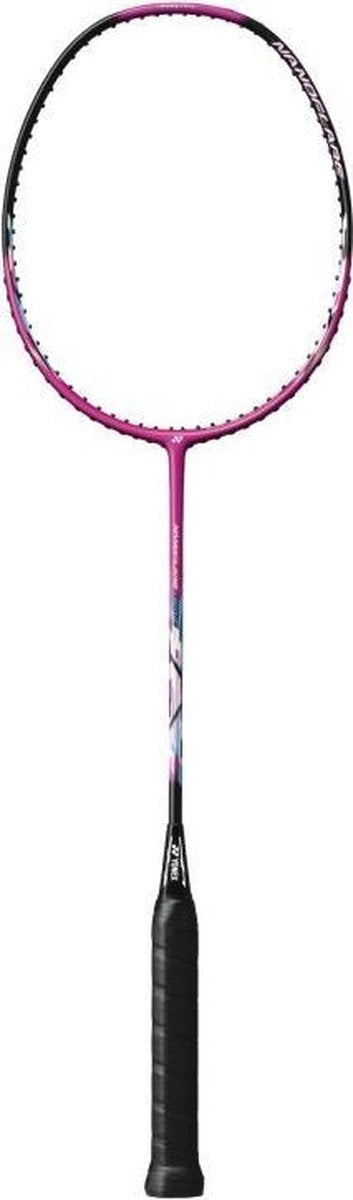 Yonex - badmintonracket - Nanoflare Drive Strung-roze/zwart