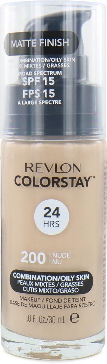 Revlon Colorstay Matte Finish Foundation - 200 Nude