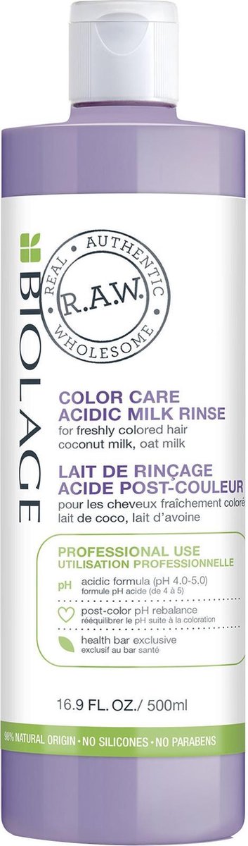 Biolage R.A.W. - Color Care - Acidic Milk Rinse - 500 ml
