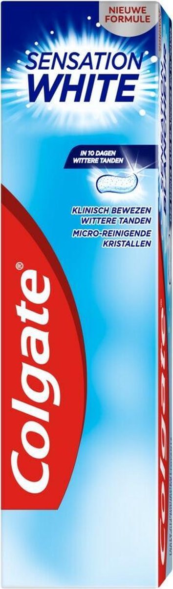 12x Colgate Tandpasta Sensation White 75 ml