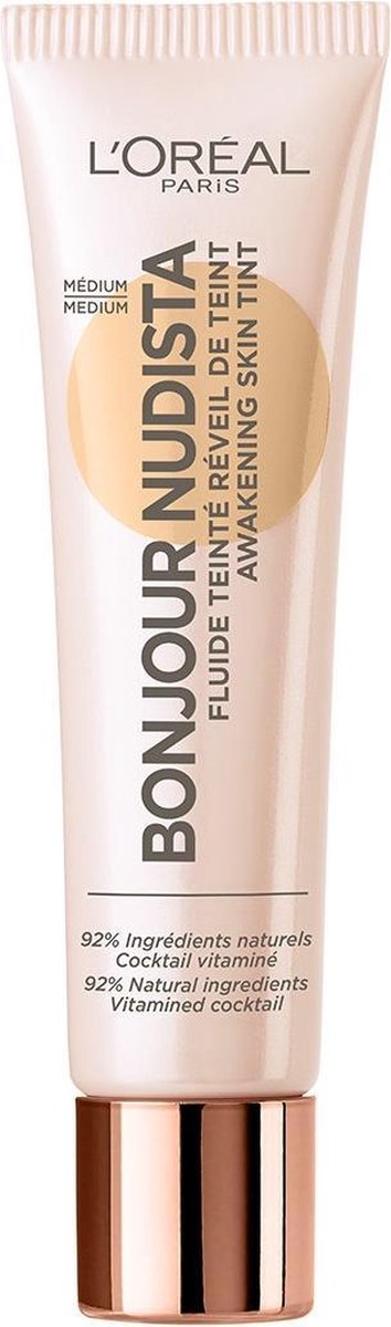 L'Oréal Paris Bonjour Nudista BB cream -  04 Medium Fonce - Medium/Dark