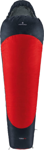 Ferrino Slaapzak Yukon Pro Rood/grijs 220x80x50 Cm