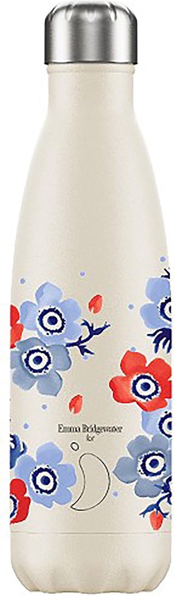 Chilly's 500 ml fles Emma Bridgewater Anemone 500 ml