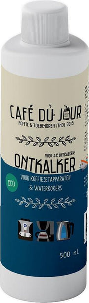 Café du Jour - Krachtige Ecologische ontkalker - 500 ml - 4x ontkalken - voor espressomachines