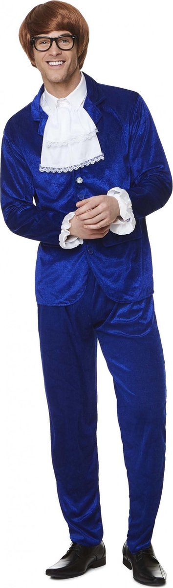 Karnival Costumes Verkleedkleding Jaren 60 Groovy suit kostuum voor mannen - S