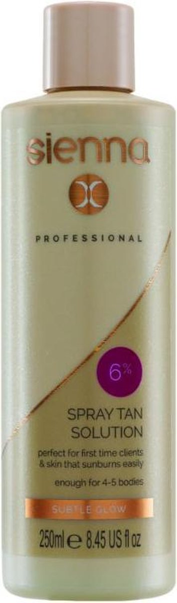 Sienna-x Zelfbruiner Tanning Liquid 6% 250 Ml Vegan Bruin