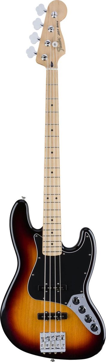 Deluxe Active Jazz Bass MN 3TS 3-Tone Sunburst