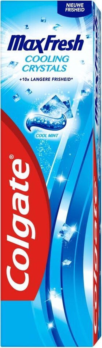 12x Colgate Tandpasta Max Fresh Cooling Crystals 75 ml