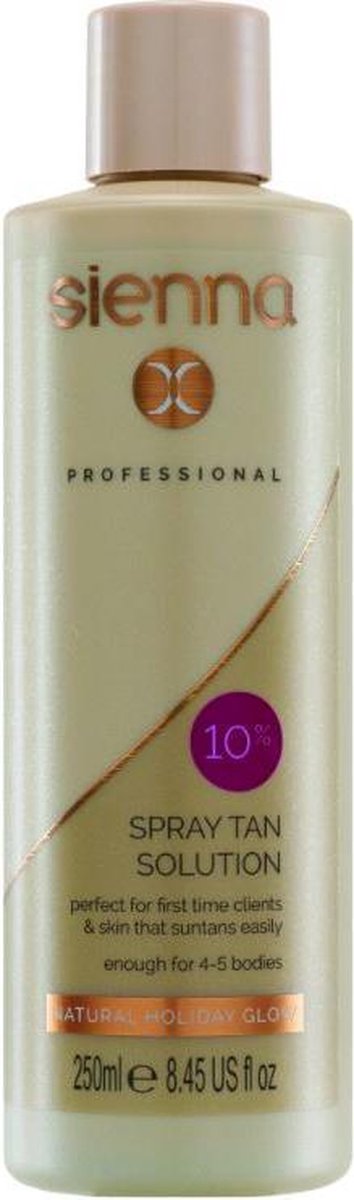 Sienna-x Zelfbruiner Tanning Liquid 10% 250 Ml Vegan Bruin