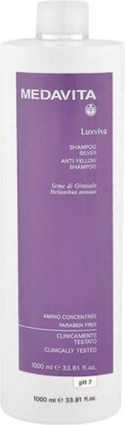 Medavita Luxviva Anti-Yellow Shampoo  Blond/Grijs Haar