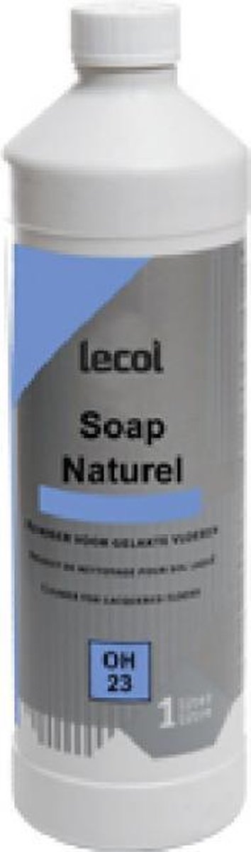 Vloerzeep - Vloerreiniger - Naturel - Voor Geoliede vloeren - Laat beschermlaag achter - Lecol OH-23 - 1L