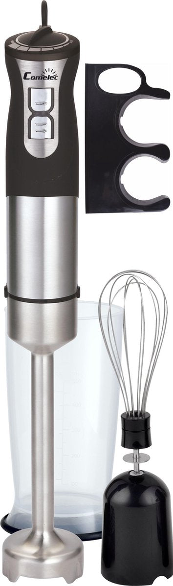 Handblender COMELEC BV1138 1000W Roestvrij staal