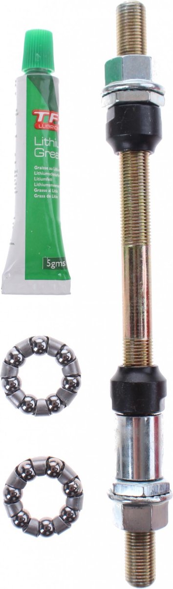 Weldtite Asset Voor/achter 145 Mm Zwart 4-delig