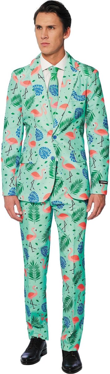 Suitmeister Tropical - Mannen Kostuum - Gekleurd - Carnaval - Maat M