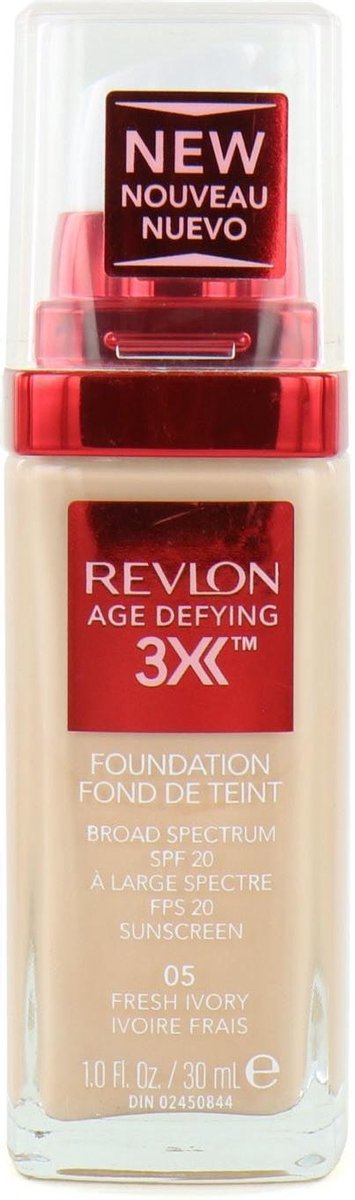 Revlon Age Defying 3XX Foundation - 05 Fresh Ivory (SPF 20)