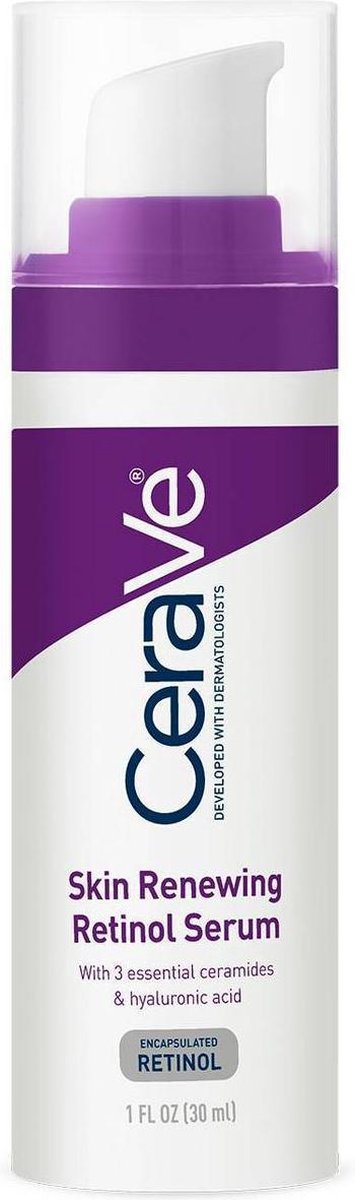 CeraVe Anti-Aging Retinol Serum Crème serum - Anti-veroudering - Tegen rimpels en lijntjes - Verheldert de huid | Geurvrij
