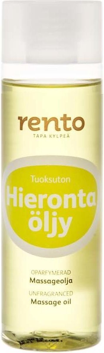 Rento Massage Olie - Ongeparfumeerd (200ml)