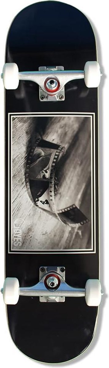 JOYES Complete Skateboard 8" Old School Tape Black